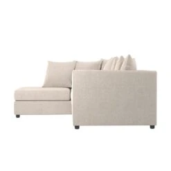 Dunelm Blake Soft Texture Fabric Corner Sofa -Harmony Furniture Store 30768688 alt04