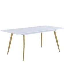 Dunelm Kendall Marble Effect Extending Dining Table -Harmony Furniture Store 30769221 alt03
