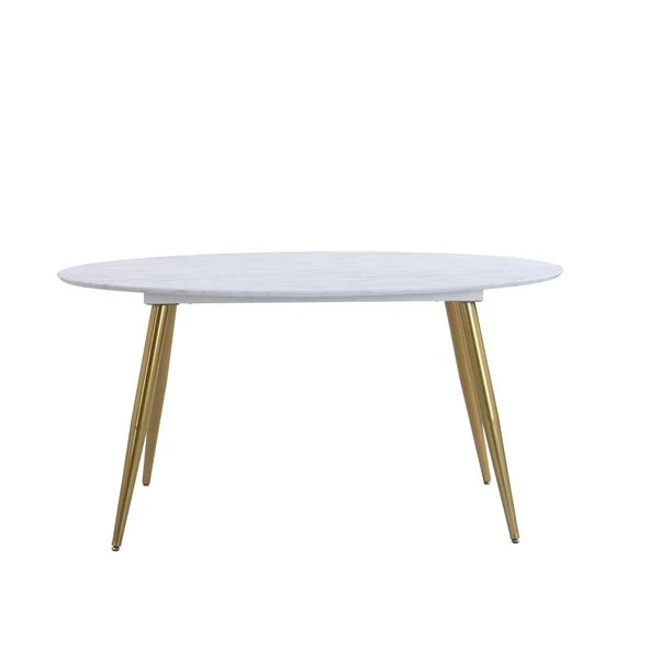 Dunelm Kendall Marble Effect Oval Dining Table Dunelm Kendall Marble Effect Oval Dining Table -Harmony Furniture Store 30769223 alt01