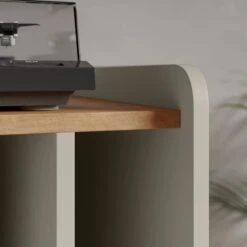 Dunelm Georgi Vinyl Cabinet Natural -Harmony Furniture Store 30769725 alt03