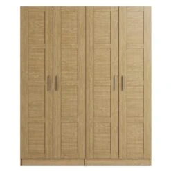 Dunelm Toby 4 Door Wardrobe 2 Dunelm Toby 4 Door Wardrobe -Harmony Furniture Store 30769727 alt02