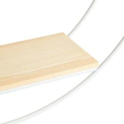 Dunelm Circle Shelf White Pine 3 Dunelm Circle Shelf White Pine -Harmony Furniture Store 30769825 alt03