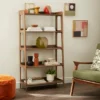 Elements Beechwood 5 Tier Shelving Unit