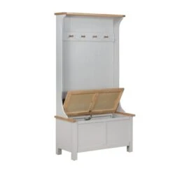 Dunelm Bromley Grey Hallway Tall Unit 3 Dunelm Bromley Grey Hallway Tall Unit -Harmony Furniture Store 30771884 alt03