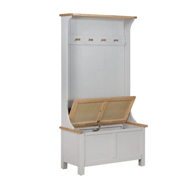 Dunelm Bromley Grey Hallway Tall Unit Dunelm Bromley Grey Hallway Tall Unit -Harmony Furniture Store 30771884 alt03