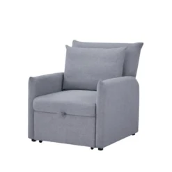 Dunelm Grayson Grey Chair Bed Light -Harmony Furniture Store 30772680 alt03