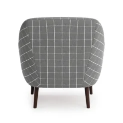 Dunelm Eddie Window Pane Check Tub Armchair -Harmony Furniture Store 30774780 alt04
