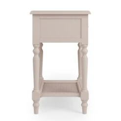 Dunelm Lucy Cane 1 Drawer Bedside Table -Harmony Furniture Store 30774816 alt03