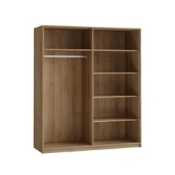 Dunelm Lincoln 180cm Sliding Double Wardrobe -Harmony Furniture Store 30775849 alt05