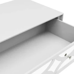 Dunelm Delphi 1 Drawer Dressing Table, Mirrored -Harmony Furniture Store 30775924 alt05