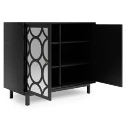 Dunelm Delphi Black Small Sideboard -Harmony Furniture Store 30775931 alt04