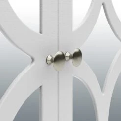 Dunelm Delphi Grey Small Slim Cabinet -Harmony Furniture Store 30775933 alt05