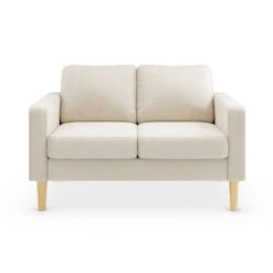 Dunelm Jacob Sherpa Compact 2 Seater Sofa -Harmony Furniture Store 30776346 alt02