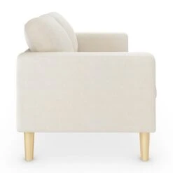 Dunelm Jacob Sherpa Compact 2 Seater Sofa -Harmony Furniture Store 30776346 alt04