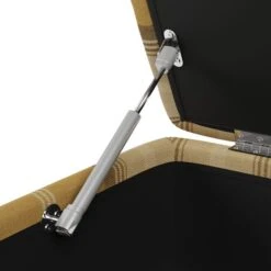 Dunelm Oswald Check Storage Footstool Tapered Leg 5 Dunelm Oswald Check Storage Footstool Tapered Leg -Harmony Furniture Store 30779049 alt05