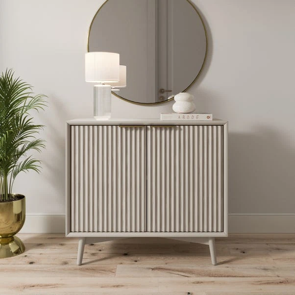 Dunelm Neena Small Sideboard, White Wash Acacia Wood Dunelm Neena Small Sideboard, White Wash Acacia Wood -Harmony Furniture Store 30781310