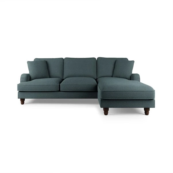 Dunelm Beatrice Chunky Soft Chenille Corner Chaise Sofa Dunelm Beatrice Chunky Soft Chenille Corner Chaise Sofa -Harmony Furniture Store 30792390 alt01