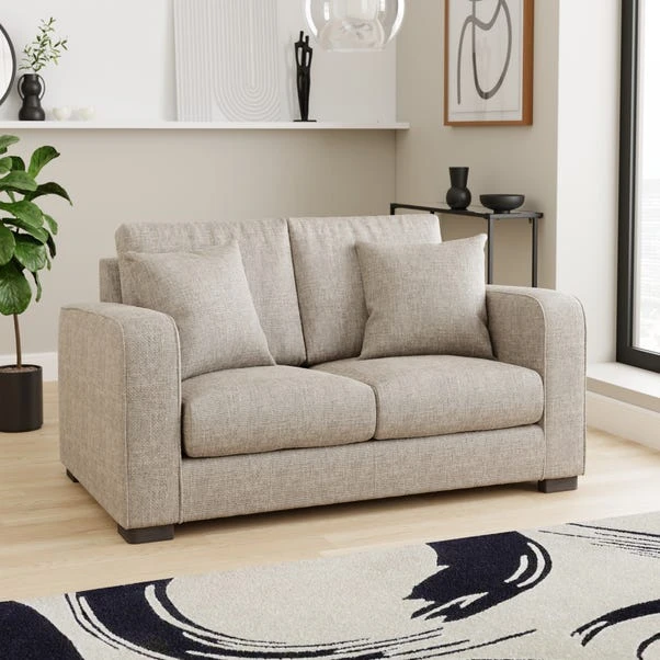 Dunelm Carson Small Chunky Chenille 2 Seater Sofa Dunelm Carson Small Chunky Chenille 2 Seater Sofa -Harmony Furniture Store 30792414
