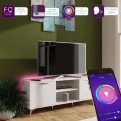 Frank Olsen Furniture Ouverte SMART LED TV Unit -Harmony Furniture Store 30792863 alt03