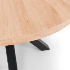 Julian Bowen Berwick Round Dining Table Oak -Harmony Furniture Store 30794139 alt02