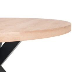 Julian Bowen Berwick Round Dining Table Oak -Harmony Furniture Store 30794139 alt03