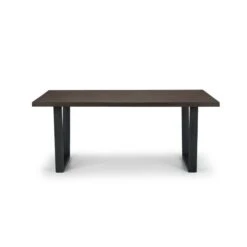 Julian Bowen Brooklyn Rectangular Dining Table Dark Oak -Harmony Furniture Store 30794156 alt02