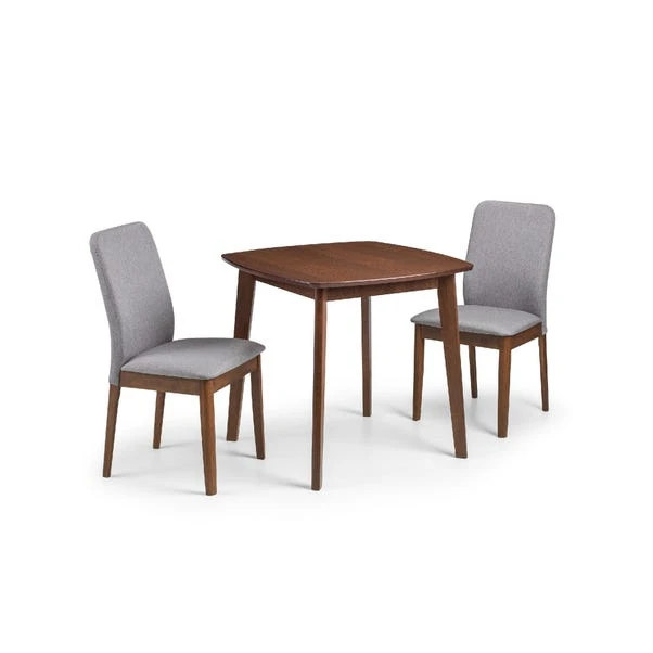 Julian Bowen Lennox Square Dining Table with 2 Berkeley Chairs Julian Bowen Lennox Square Dining Table With 2 Berkeley Chairs -Harmony Furniture Store 30794294 alt01