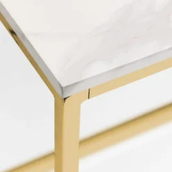 Julian Bowen Scala Rectangular Dining Table Gold -Harmony Furniture Store 30794359 alt03