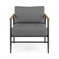 Dunelm Arbour Industrial Self Assembly Textured Weave Chair Grey -Harmony Furniture Store 30796143 alt05