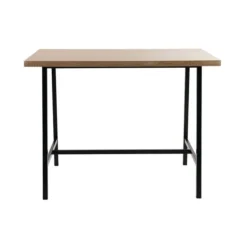 Dunelm Vixen Large Bar Table Oak Effect -Harmony Furniture Store 30802255 alt03