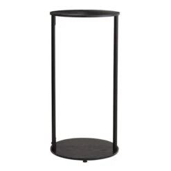 Dunelm Cole Side Table With LED Light Black -Harmony Furniture Store 30802415 alt04