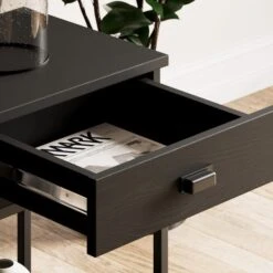 Dunelm Fulton 1 Drawer Side Table -Harmony Furniture Store 30803126 alt03