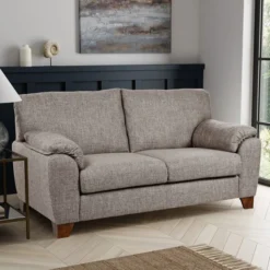 Dunelm Meyer Tonal Weave 2 Seater Sofa