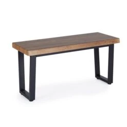 Dunelm Freddie Rustic Wood Long Side Table 2 Dunelm Freddie Rustic Wood Long Side Table -Harmony Furniture Store 30809246 alt02