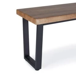 Dunelm Freddie Rustic Wood Long Side Table 3 Dunelm Freddie Rustic Wood Long Side Table -Harmony Furniture Store 30809246 alt03