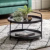 Cedar & Sage Bath Coffee Table, Iron