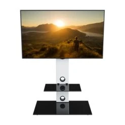 AVF Lesina Pedestal TV Stand -Harmony Furniture Store 30812406 alt03