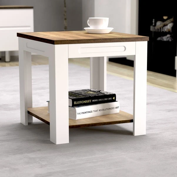 AVF White Sands Side Table AVF White Sands Side Table -Harmony Furniture Store 30812457