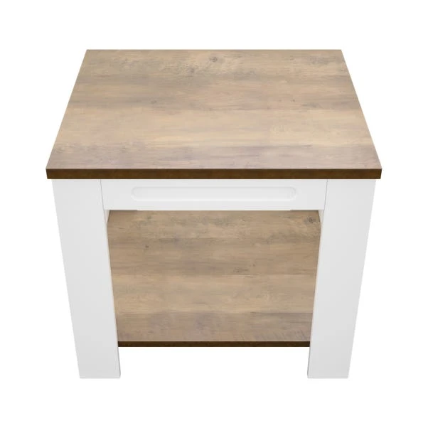 AVF White Sands Side Table AVF White Sands Side Table -Harmony Furniture Store 30812457 alt02