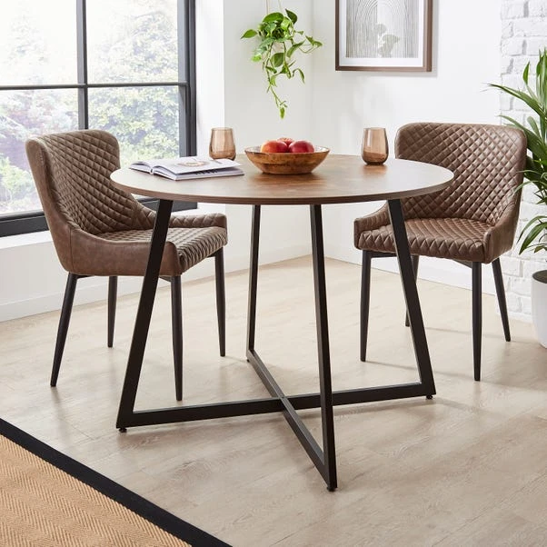 Dunelm Brayden Round Dining Table Dunelm Brayden Round Dining Table -Harmony Furniture Store 30815043