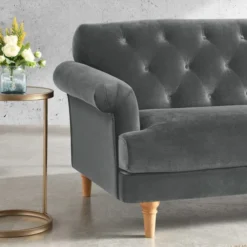 Leader Lifestyle Jazz Velvet 3 Seater Sofa -Harmony Furniture Store 30816313 alt02