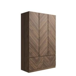 GFW Taranto Triple 4 Drawer Wardrobe 5 GFW Taranto Triple 4 Drawer Wardrobe -Harmony Furniture Store 30816966 alt05