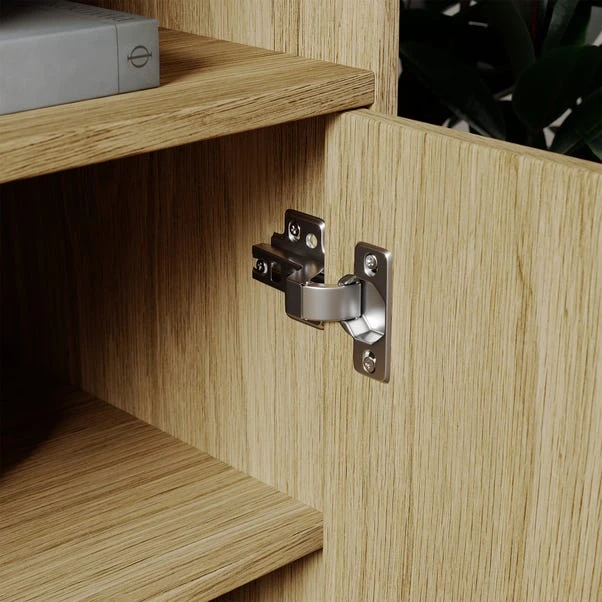 Dunelm Bella 2 Door Sideboard Oak Effect Dunelm Bella 2 Door Sideboard Oak Effect -Harmony Furniture Store 30817125 alt03