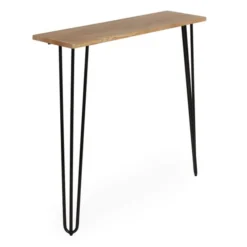 Dunelm Bella Console Table Oak Effect -Harmony Furniture Store 30817126 alt02