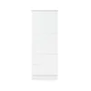 Obaby Single 2 Drawer Wardrobe, White
