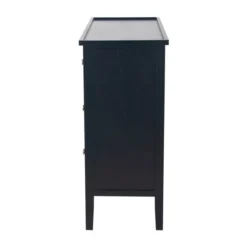 Pacific Lifestyle Pacific Chelmsford 4 Drawer Chest, Black Painted Pine -Harmony Furniture Store 30821759 alt04