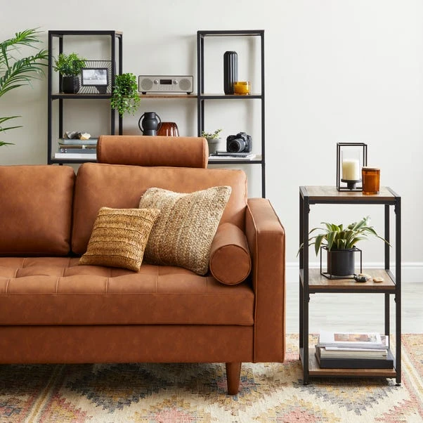 Dunelm Modular Fulton 3 Shelf Small Shelving Unit Dunelm Modular Fulton 3 Shelf Small Shelving Unit -Harmony Furniture Store 60192212 alt01