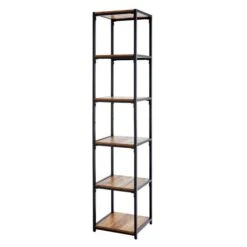Dunelm Modular Fulton 6 Shelf Tall Shelving Unit -Harmony Furniture Store 60192215 alt06
